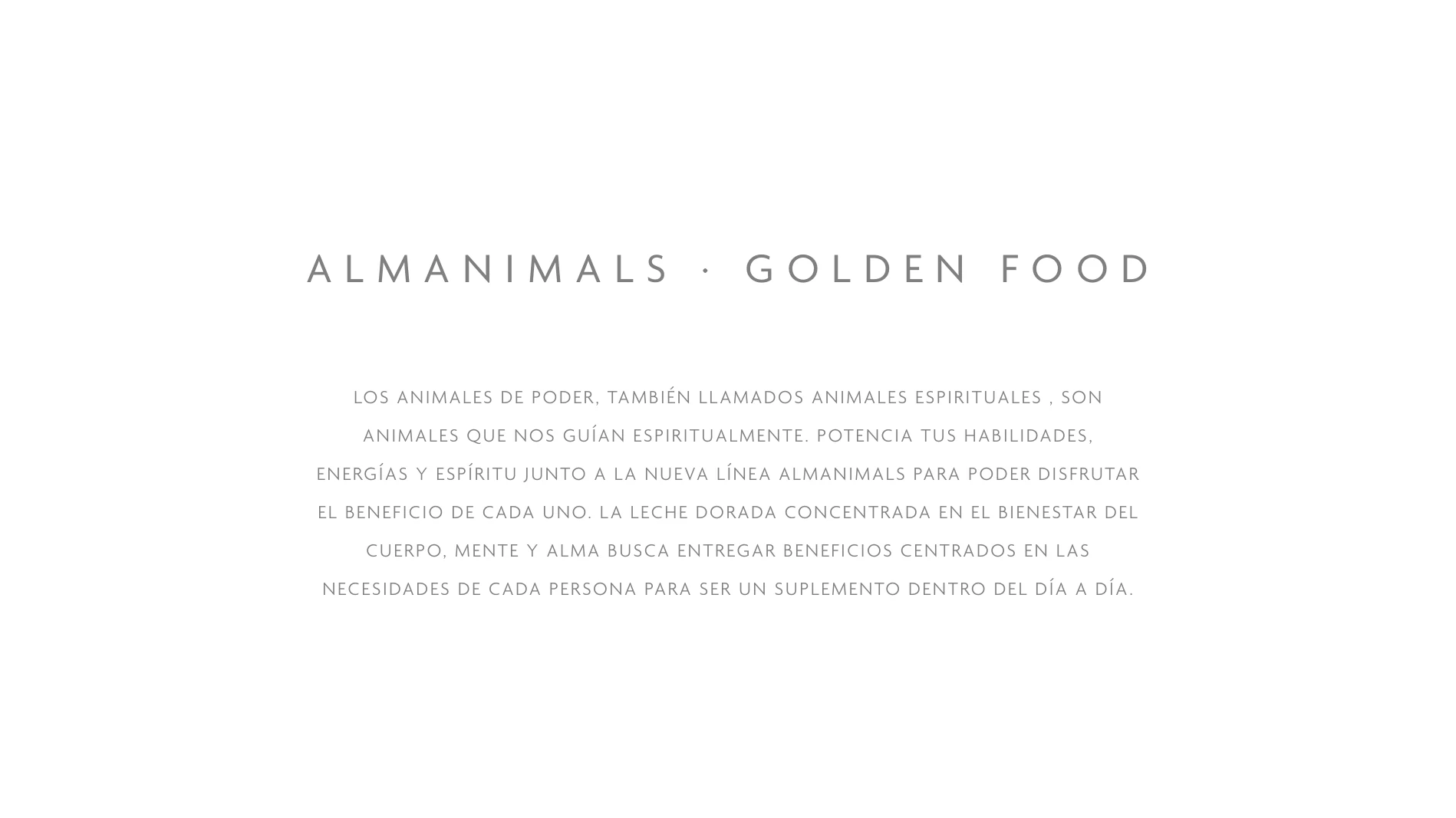 Lámina conceptual de Almanimals basada en animales de poder y bienestar.