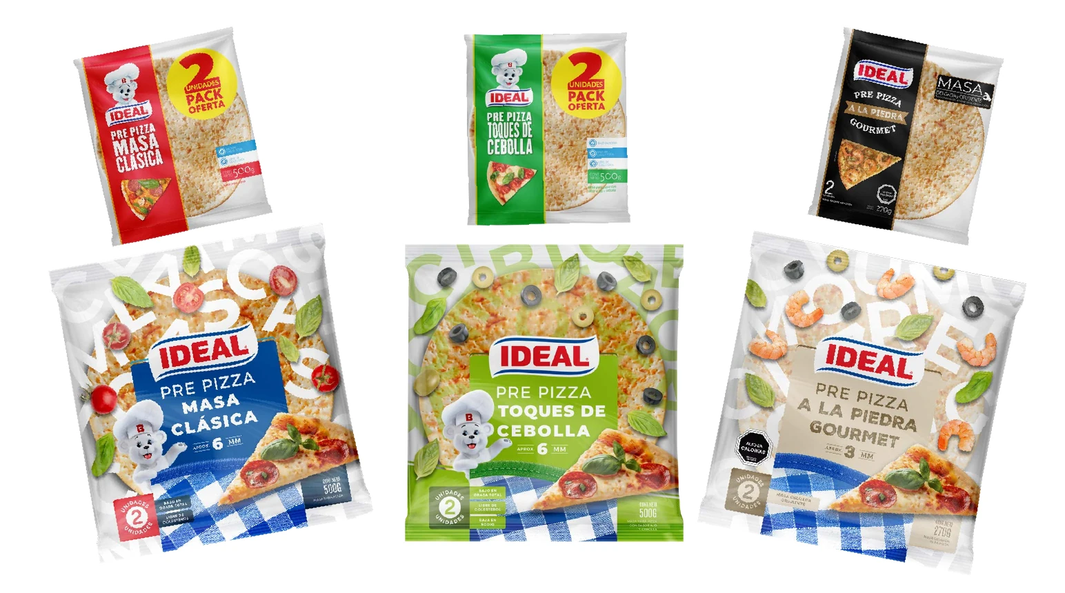 Resumen de la tercera ruta de rediseño con mayor presencia de ingredientes y fotografía.
