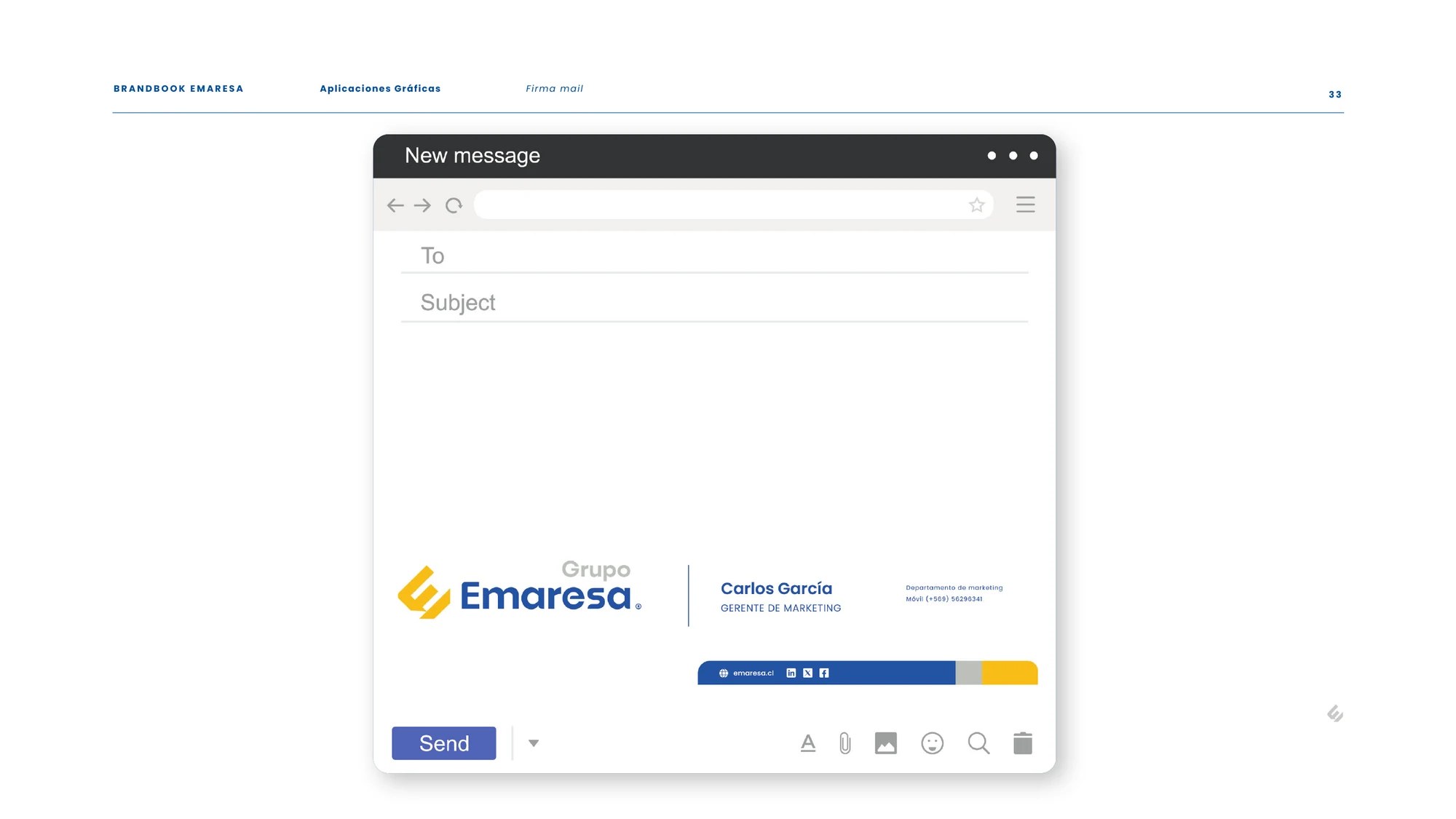 Firma de correo corporativa de Grupo Emaresa