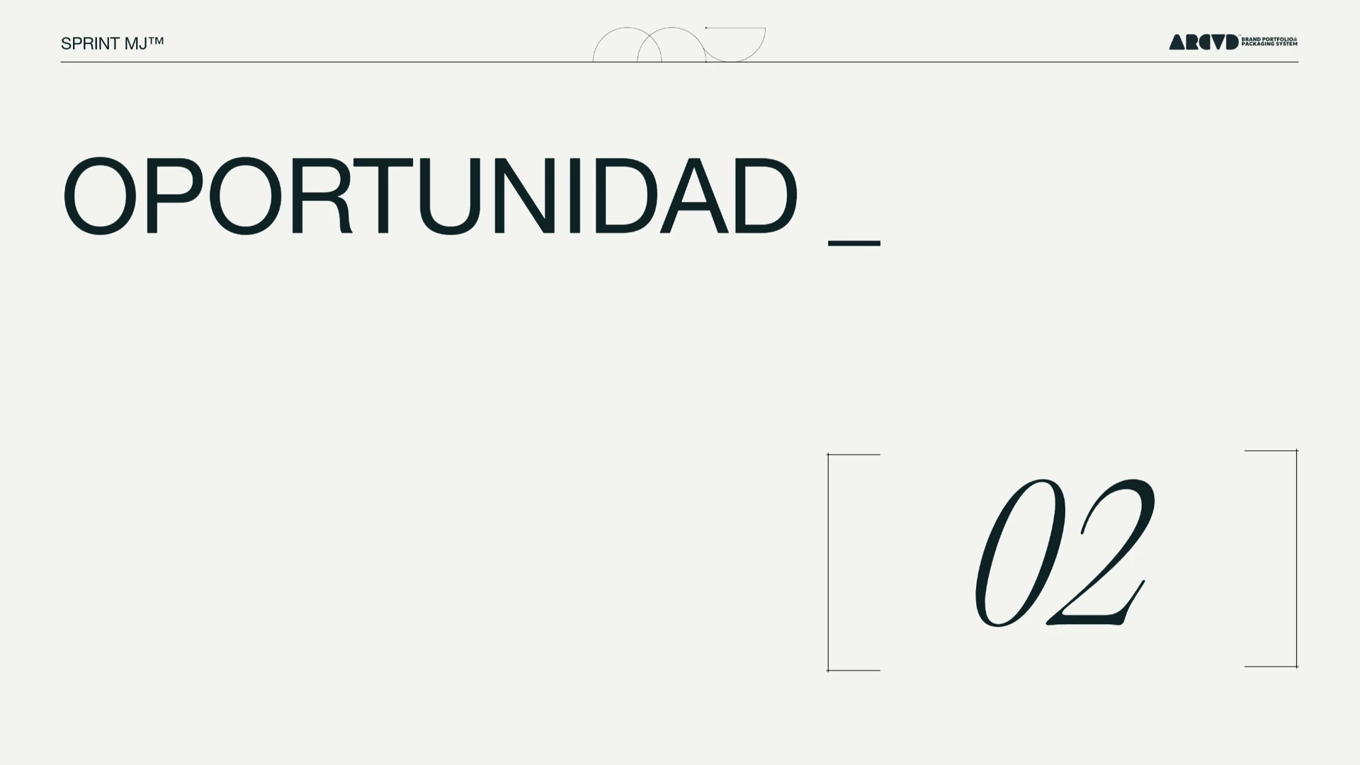 Slide 02 · Oportunidad