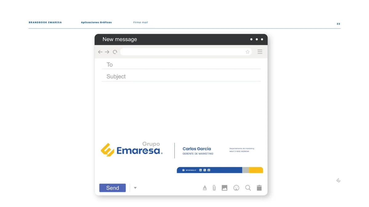 Firma de correo corporativa de Grupo Emaresa
